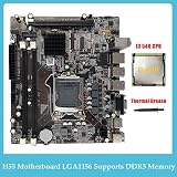 Wresetly H55 Motherboard LGA1156 DDR3 i3 540 CPU Combo MicroATX PC Parts view 2