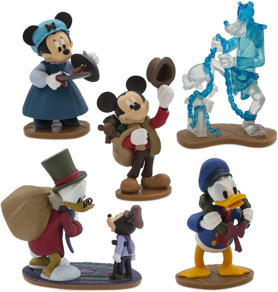 mickey's christmas carol figure play set