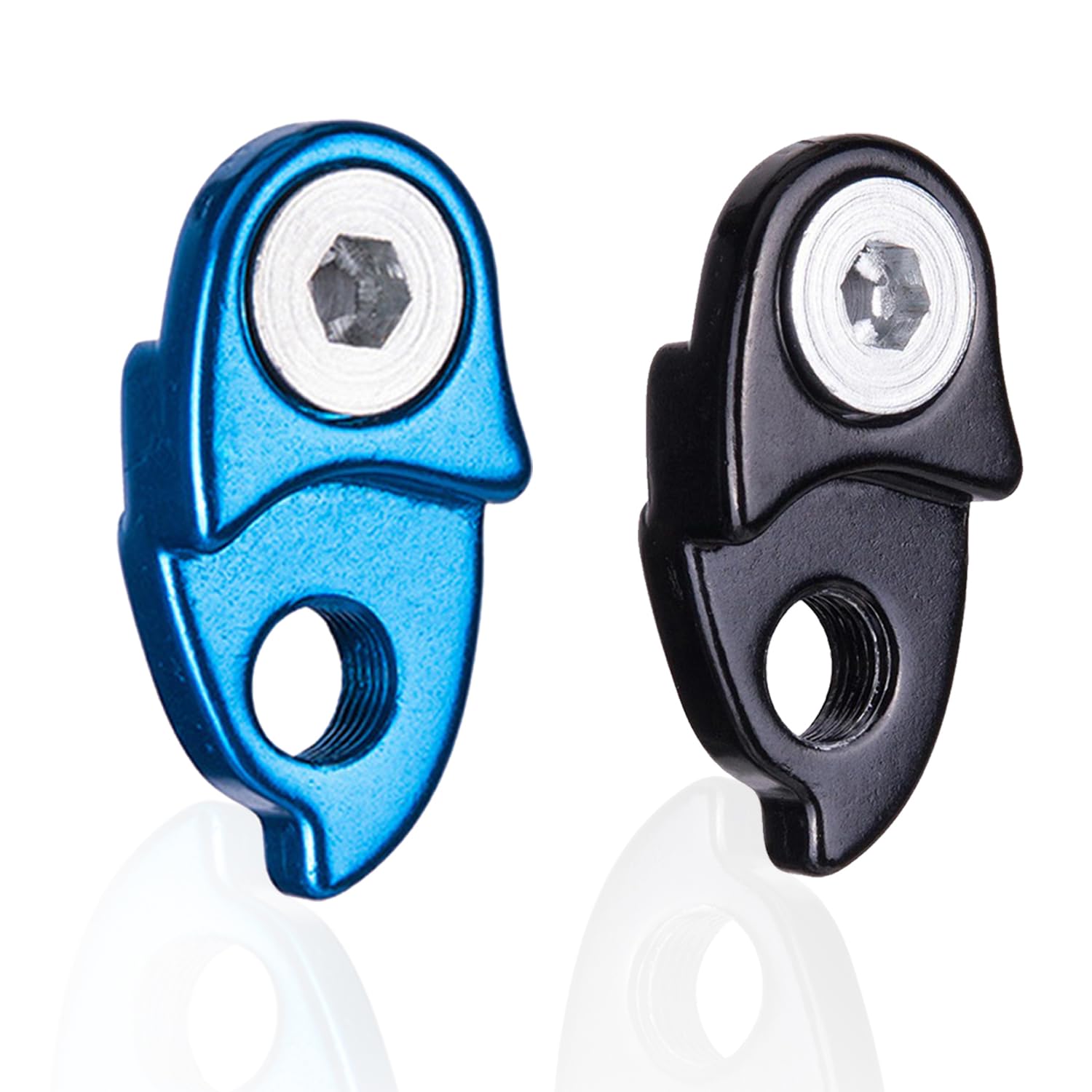 2 PCS Durable Bike Derailleur Hanger Extenders - Rear Gear Hook Extension for Bicycle Frame, Compatible with Most Bikes (Easy Installation & Reliable Performance)