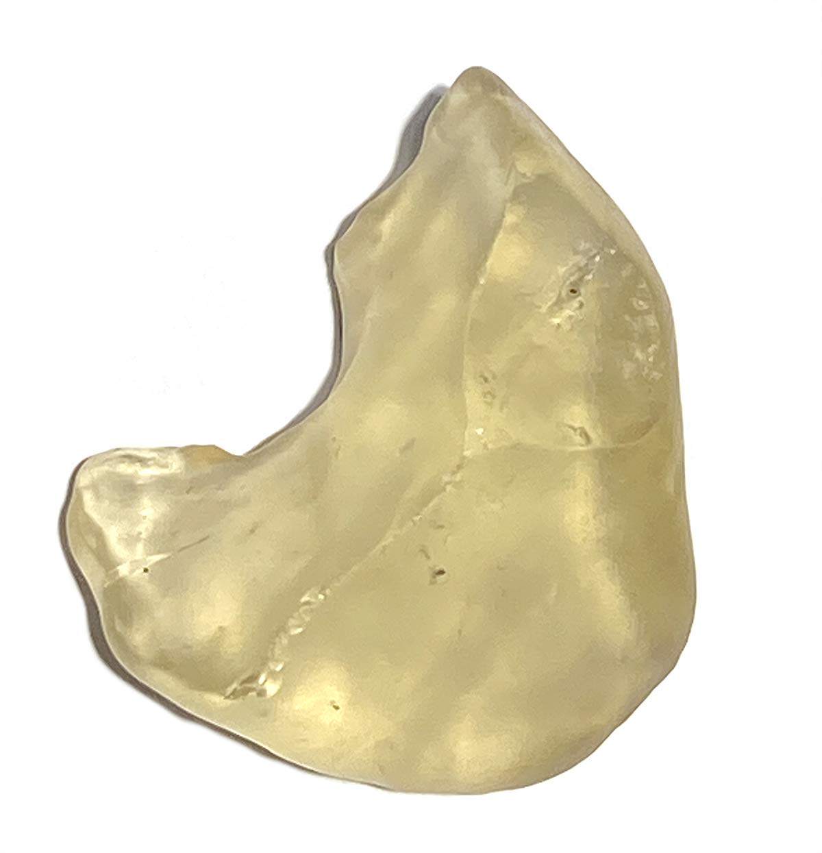 Starborn Golden Tektite Libyan Desert Glass 50-75 Carat Stone - One Piece
