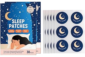 30 Pcs Sleep Patches for Adults, Relax, Sleep Aid Patches, Skin-Friendly Aid Last All Night for Kids and Adults, Natural Form