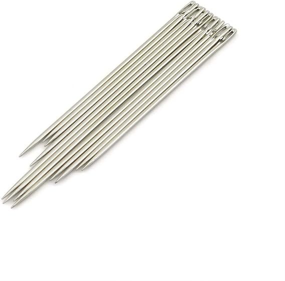 PZRT 12Pack Blind Needles Assorted SelfThreading Easy to