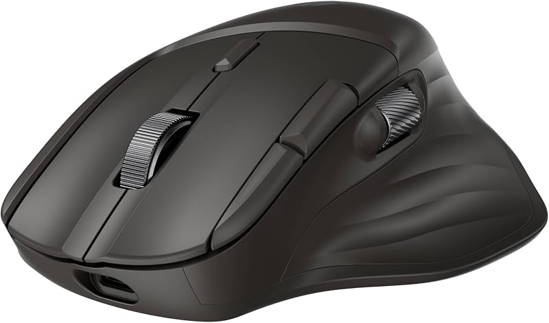 HP 780M Mouse Wireless Ergonomico con Scorrimento Ultra Rapido, Nero