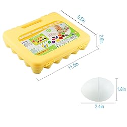 Dimple 26 Match and Play Numbers and Math Egg