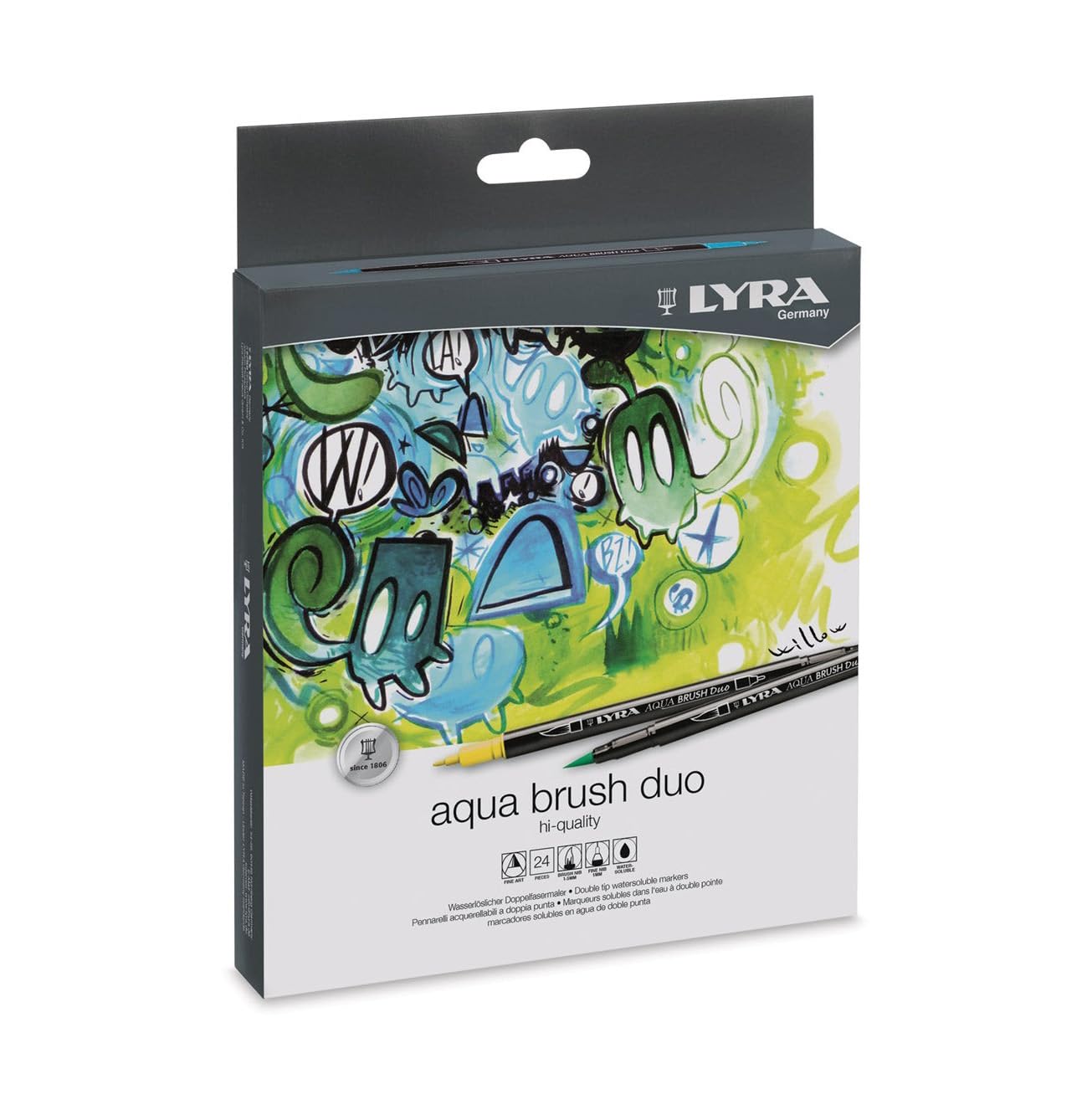 LYRA Aqua Brush Duo 24 Box , UDLB24