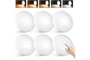 5CCT LED RV Dome Ceiling Lights, On/Off Switch, DC 12V Surface Mount Interior Puck Light for Slim Motorhome, Trailer, Boat, C