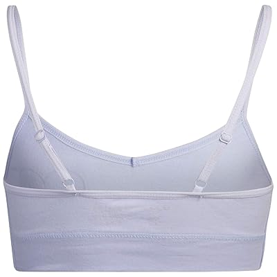 Buy Bebe Girls Training Bra Crop Cami Sports Bralette With Adjustable Straps 6 Pack Online In Poland B08t1xjsgs