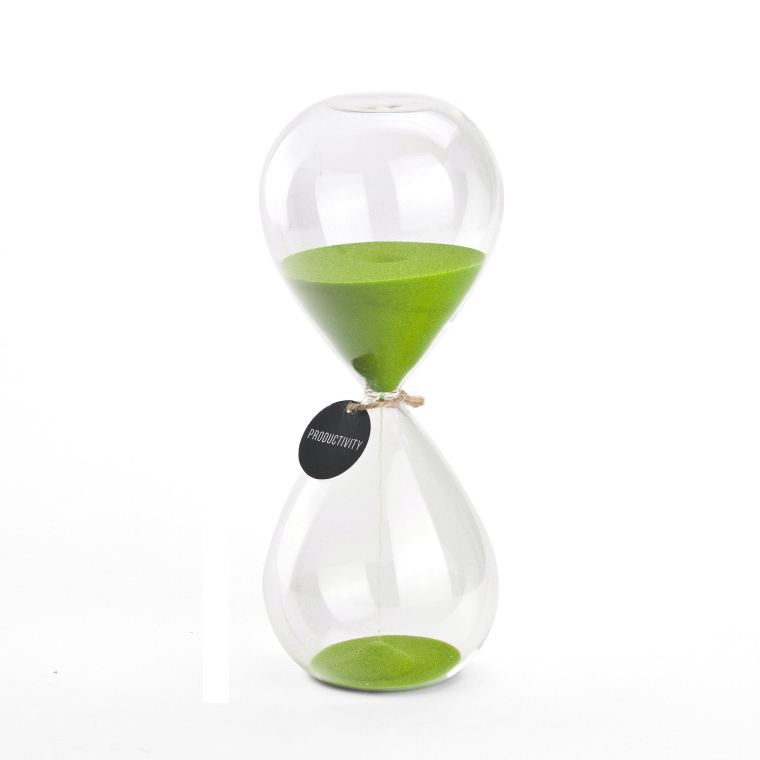 Hourglass Sand Timers, Colorful and Fashion, Biloba Sand Timer Inspired Glass 3mins / 5mins / 15mins / 30mins / 45mins / 60mins for Home, Office Desk Decor