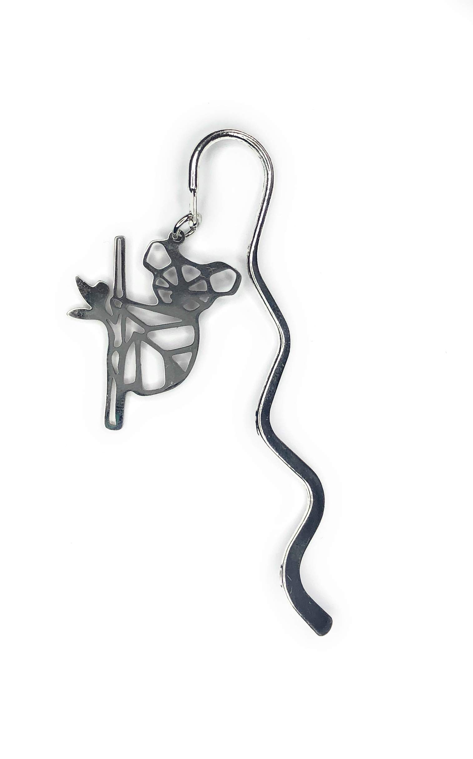 FizzyButton Gifts Koala mini Bookmark with Stainless Steel Origami Style Charm, in Gift Bag