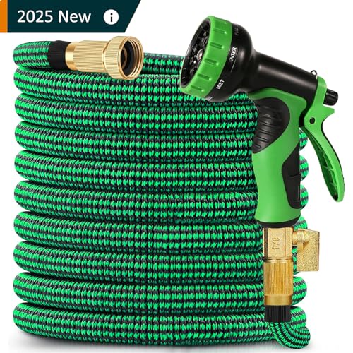 Garden Hose 50ft, Expandable Garden Hose - New Patented, Lightweight