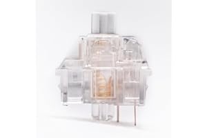 KPREPUBLIC MMD Aqua King Linear Switch 37g 55g 62g for Gaming Mechanical Keyboard - Factory Lubed 50M Long Spring PC (MMD AKing 62g x70)