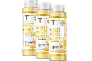 Taste Flavor Co. Grilling, Dipping Sauce and Marinade, Great Tasting, Low-Calorie Sauces, Keto Friendly, No Oils (3 Pack, Sweet Honey Mustard)