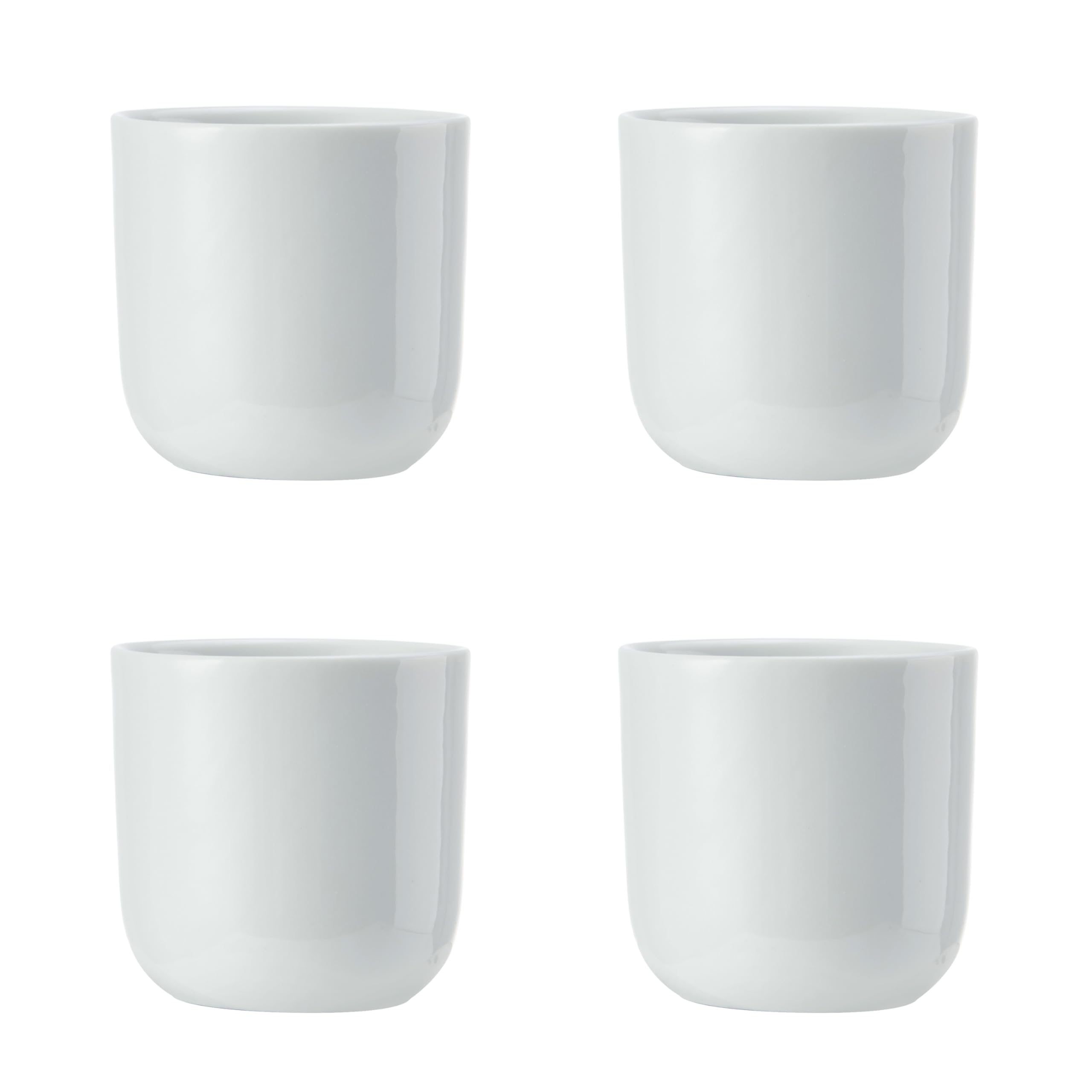 Mikasa Chalk 4pc Porcelain Egg Cup Set, Gift Boxed