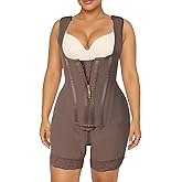 MAGICFAJAOS Underbust Fajas Colombianas Shapewear for Women Postpartum Body Shaper Tummy Control Butt Lifter with Zipper and Hooks