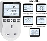 KETOTEK KT3100BL Temperature Controller Thermostat Plug 220V with LCD view 3