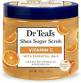 Dr Teal's Vitamin C Shea Sugar Scrub 538g with Essential Oils view 1