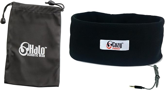 Cozyphones Sleep Headphones With Travel Bag Ultra Thin Earphones