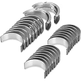 STD Main &amp; Rod Bearing Set Replacement for Chevy LS 4.8 5.3 5.7 6.0 6.2L Engine 1997-2013 LS1 LS2 LS3 V8, Standard Size Crankshaft Connecting Rod Bearing kit MS2199P MB5293SI CB663P CR807SI
