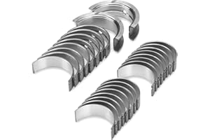 ARMKER STD Main & Rod Bearing Set Replacement for Chevy LS 4.8 5.3 5.7 6.0 6.2L Engine 1997-2013 LS1 LS2 LS3 V8, Standard Size Crankshaft Connecting Rod Bearing kit MS2199P MB5293SI CB663P CR807SI