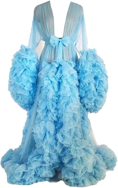 amazon ladies long dressing gowns