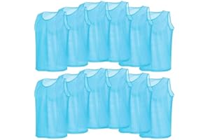 Thur amo 12Pack Adult Training Vests Scrimmage Jersey Bibs Pinnies