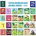 teytoy Baby Toy Animal Series 26pcs Soft Numbers and Animal Early Education Toy Cards with Cloth Bag for Baby Toys 6 to 12 Months