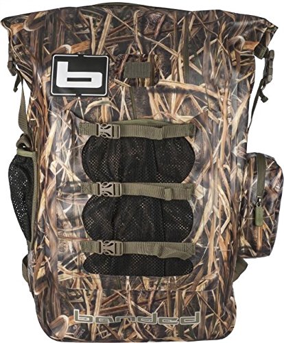 banded arc welded waterproof backpack