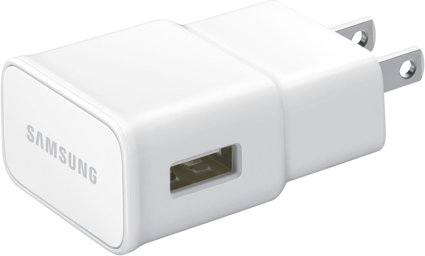 Samsung 2 Amp 21Pin USB Travel Charger for Galaxy Note 3, S5, and other Smartphones - Bulk Packaging - White