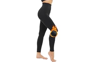 DINNAPE Fleece Lined Leggings Women Thick High Waisted Winter Warm Leggings