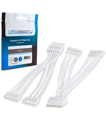 Amazon.com: Litcessory Flexible Corner Connector for Philips Hue