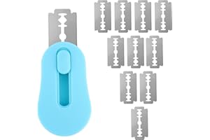 Bread Lame Dough Scoring Tool, Extractable & Magnetic Professional Sourdough Scoring Tool with 10 Razor Blades Stainless Stee