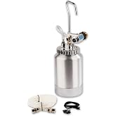 Fuji Spray 5432-2Qt Pressure Pot Assembly for Turbine HVLP Equipment | Sprays at any angle, Double the capacity of a bottom-feed cup