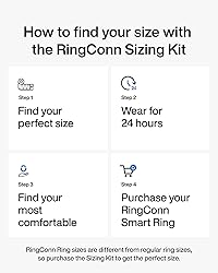 RingConn Gen 2 Air Sizing Kit - Size First Before