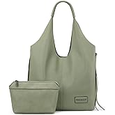 Montana West Slouchy Hobo Bags for Women Soft Designer Shoulder Purses Ladies Top Handle Handbag