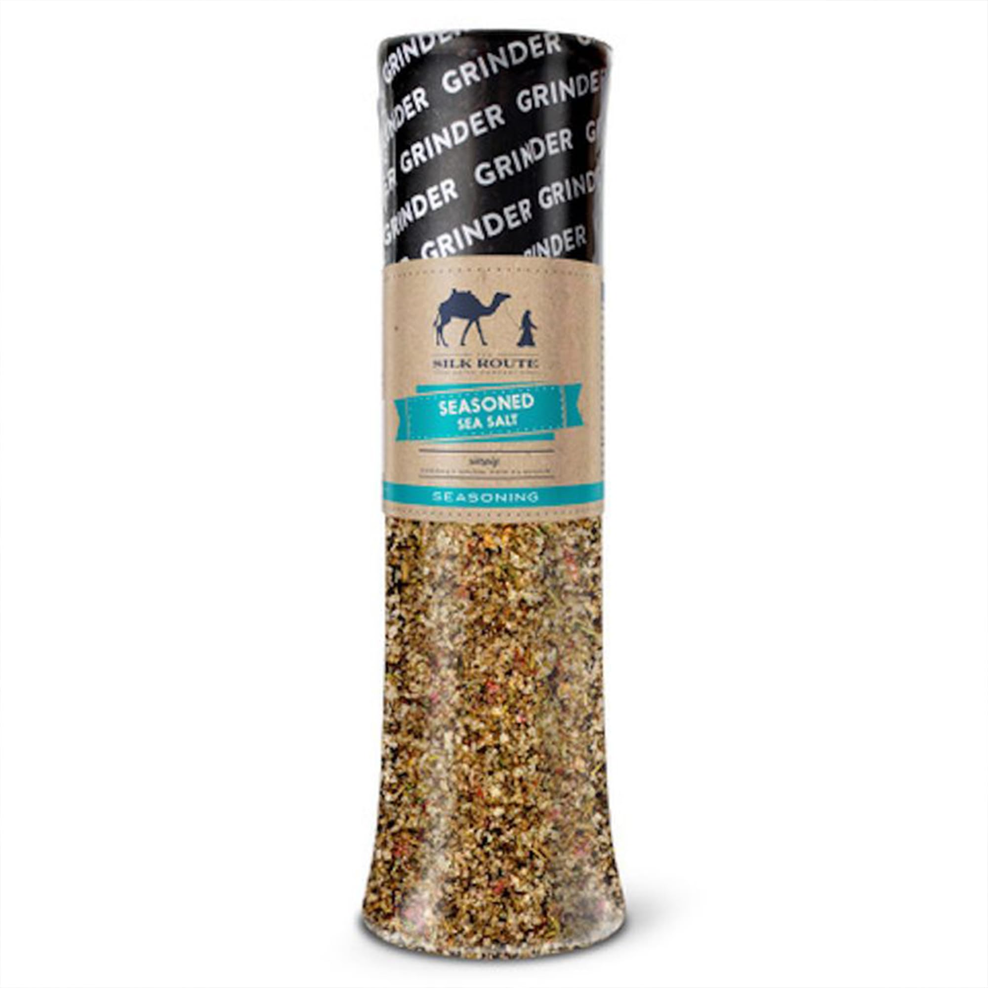 Silk Route Spice Company Seasoned Sea Salt Giant Grinder - 245g