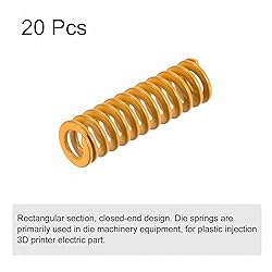 uxcell 3D Printer Die Spring, 8mm OD 25mm Long