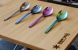 Snow Peak SCT-004 Titanium Spork Lightweight Compact Camping Utensil view 6