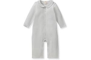 Burt's Bees Baby baby-boys Jumpsuit, 100% Organic Cotton One-piece Short Sleeve, Long Sleeve Coverall