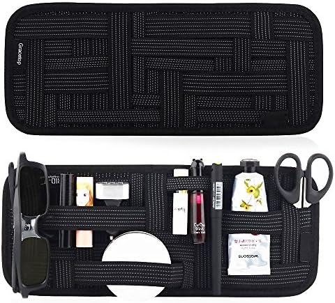 Gracetop Car Visor Organizer Sun Shade CD Sunglass Holder Tactical Clip Pouch Bag Card Storage