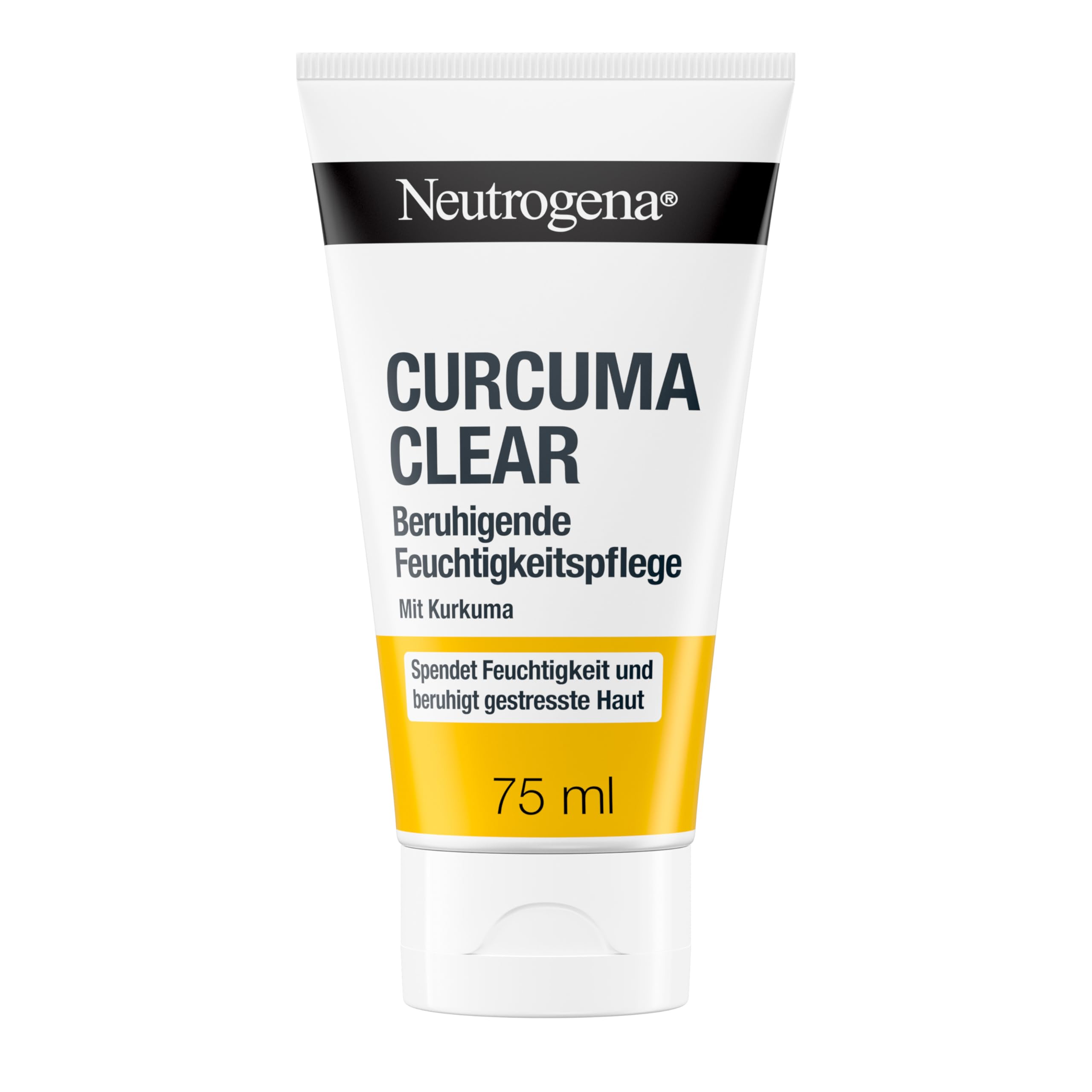 Neutrogena Curcuma Clear Soothing Moisturiser Facial Cream, for Blemished and Sensitive Skin, 75 ml