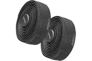 GORIX Bike Bar Tape Handlebar Grip Wrap EVA 2.8mm Cushion Anti-Slip Road Mountain Bicycle Cycling (Wave Punch)