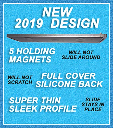 2020 Dish Nanny (Silver Stainless) Dishwasher Magnet Clean Dirty Sign, NEWEST DESIGN Non-Scratching Backing/Optional Sticky Tab Adhesion, Indicator Works for Dishwashers