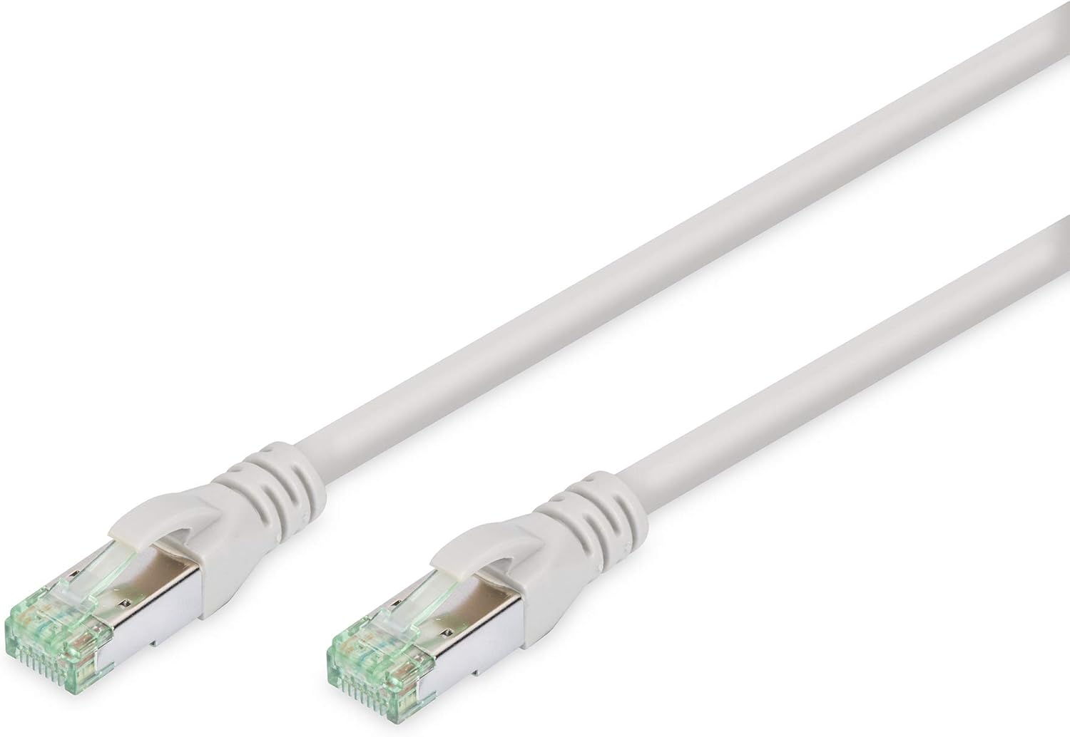 DIGITUS CAT 8.1 S-FTP patch cord, Cu, LSZH AWG 24/7, length 2 m, color grey, Cat-8.1 - 2 m