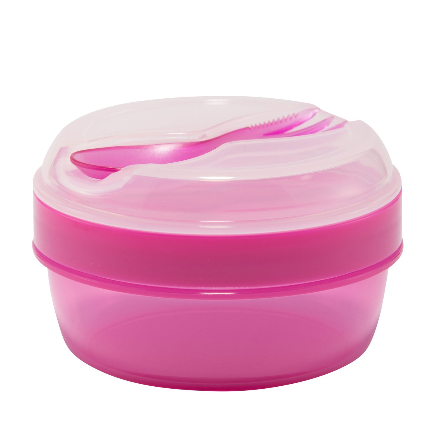 Carl Oscar Nice Cup Small Snack Box, bento box, lunchbox with cooling pack, keeps cool for several hours, includes cutlery Purple