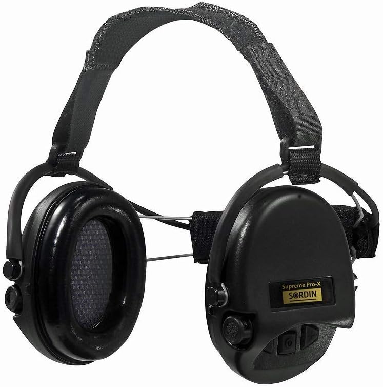 Supreme Sordin PRO 76302X02 Black 25dB SNR Seals Ear Foam