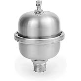 Supply Giant 2 Gallon Capacity Mini Thermal Expansion Tank for Tankless or Point-of-Use Water Heaters, 304 Stainless Steel, P