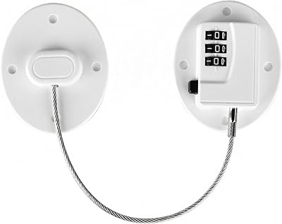 Jsdoin Fridge Lock Digital Password Refrigerator Lock Child Safety 3M Adhesive