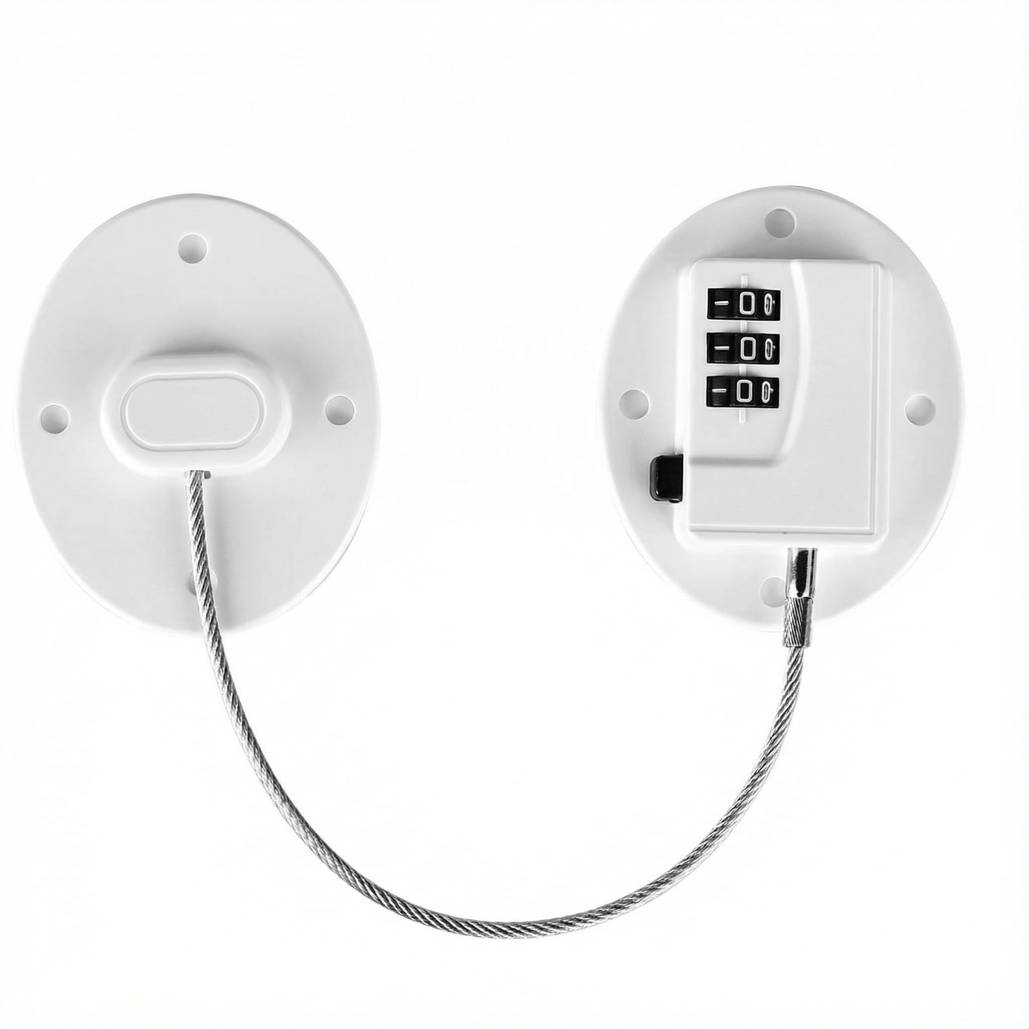 Fridge Lock Jsdoin Digital Password Refrigerator Lock Child Safety Cabinet Locks Mini 3M Adhesive Safety Kids Lock Fridge Locks for Adults Suitable Freezer Door File Drawer Cabinet Cupboard Windows