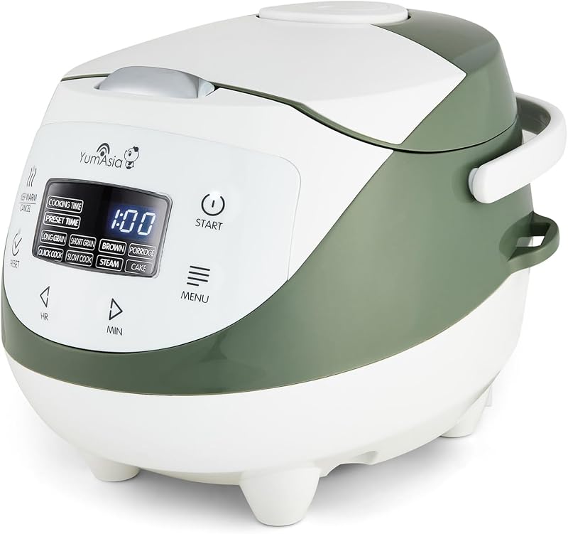 Yum Asia Panda Mini Rice Cooker 3.5 Cup Ninja Ceramic Bowl 220-240V