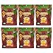 Banana Chips - Dried Bananas Gluten Free Chips (Hickory BBQ) Dehydrated Fruits Healthy Chips Snacks For Adults & Kids - Vegan Paleo non gmo Dried Fruits Snacks (Made From 100% Real Banana) 6 Packs